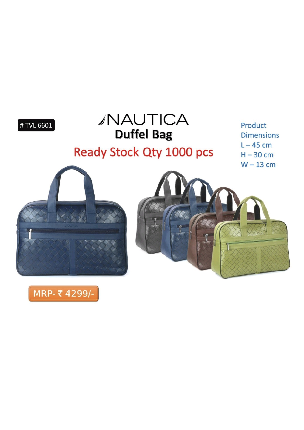 Nautica duffel bag two